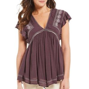 Free People falling water tunic